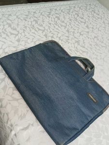 Denim Laptop Bag