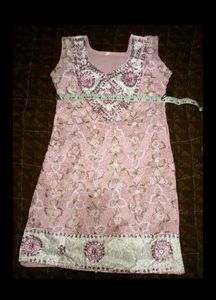 Embroidered Pink Salwar Kameez Suit