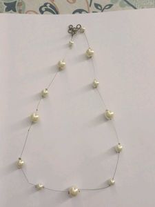 vintage Pearl Beaded Necklace