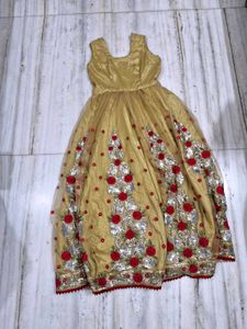 Elegant Ethnic Girls Gown