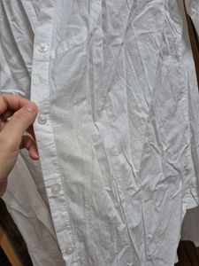 Classic White Old Navy Button-Up Shirt