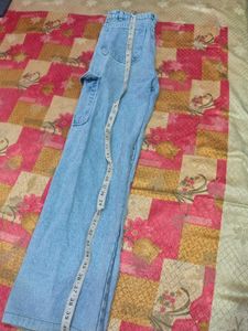 Light Wash Cargo Jeans