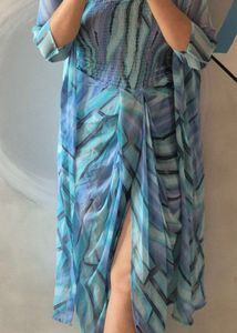 sea dress with jacket