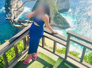 Royal Blue Cutout Midi Dress