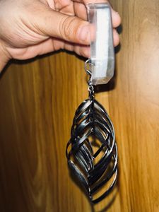 Unique Silver Drop Earrings