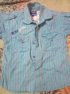 Blue Berry Striped Shirt