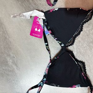 Floral Bikini Top - New with Tag