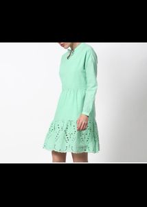 Aboof Women Light Pista Shade Dress