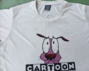 UNISEX Cartoon Network Courage the Dog T-Shirt