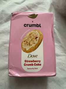 Dove x Crumbl Strawberry Crumb Cake Beauty Bar