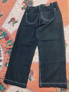 Wide leg jeans