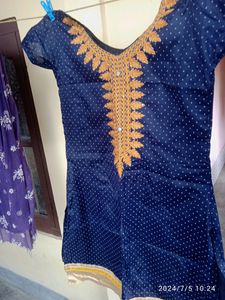 Never Used Churidar Suits With Cotton Lylin