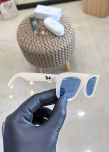 Stylish Light-Colored Sunglasses
