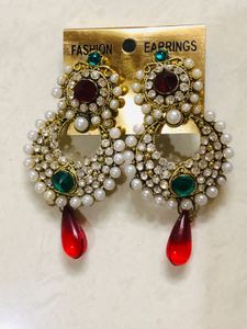 Statement Chandbali Earrings