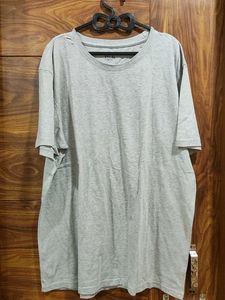 Plain Grey Oversized T-Shirt