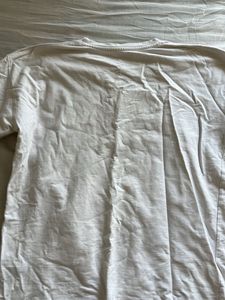 Classic White Crew Neck T-Shirt