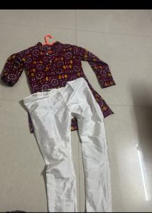 Vibrant Patterned Kurta