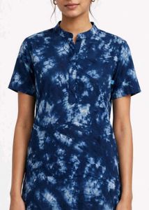 Tie-Dye Long Sleeve Top