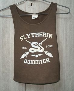 Slytherin Quidditch Tank Top