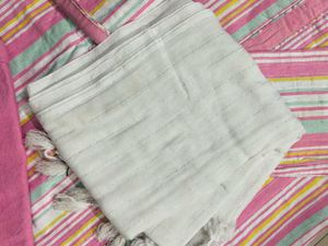 Pastel Striped Kurta Set with Dupatta