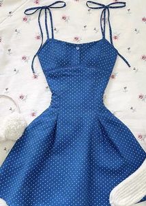 y2k Cute Polka Dot Mini Dress