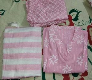 New 3piece kurta set with dupatta