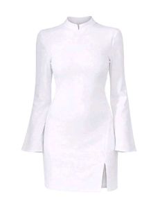 Mandarin Collar Dress