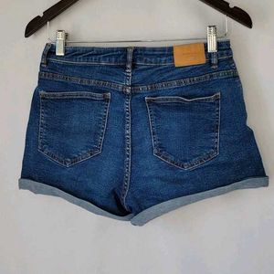 Zara High Waisted Denim Shorts LR-79