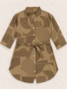 Boho Print Co-ord set 🥥🤎