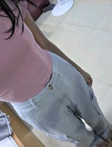 Light Gray Cargo Pants