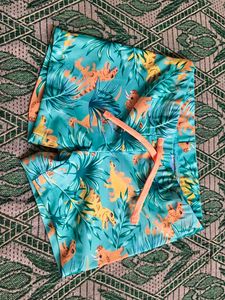 Kids Dino Print Swim Shorts