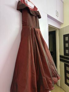 Stunning Red Ethnic Gown