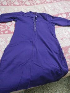 Purple Kurta