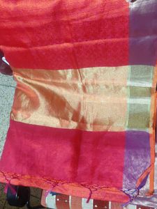 Lowest Price: Festive Sari Orange