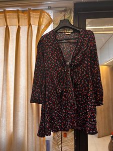 Floral Wrap Dress