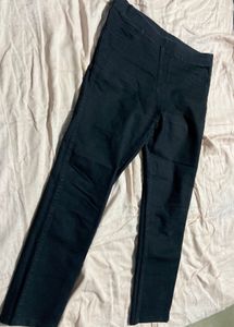 Black Denim Jeggings