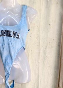 Light Blue California Bodysuit