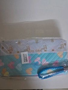 Cute Heart Print Pouch