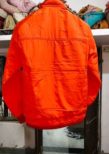 Orange Padded Jacket