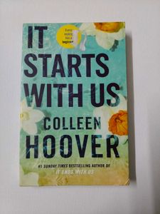 it starts with us novel by Collen Hoover