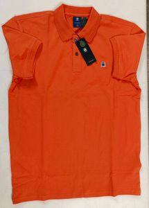 Men's Orange Polo Shirt