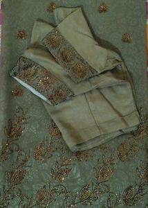 Embroidered Saree