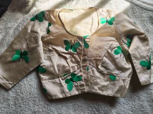 Embroidered Butterfly Blouse