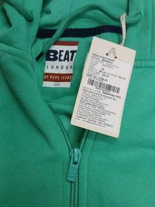 Green Zip-Up Hoodie