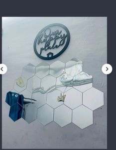 Hexagon Mirror Tiles