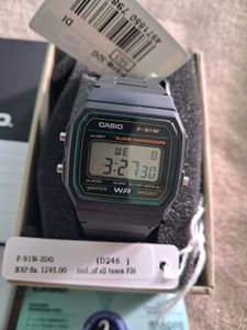 Casio Rare Green Edition F-91W-3DG Watch