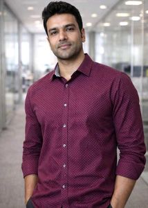 Stylish Maroon Printed Shirt
