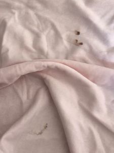 Baby Pink Hooded Towel with Bunny Applique