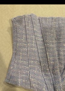 Chic Tweed Corset &amp; Skirt Set