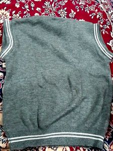 Oswal Grey Sweater Vest